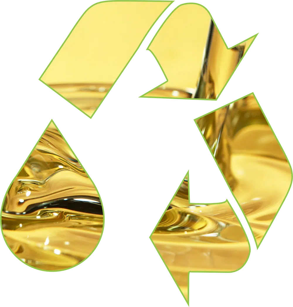 Oil recycle green